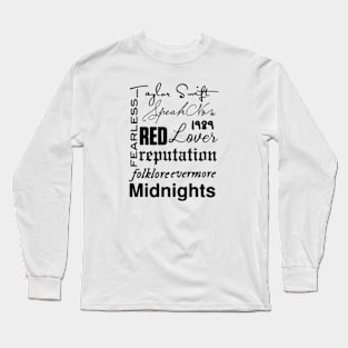 Taylor Swiftie Long Sleeve T-Shirt